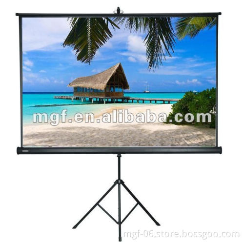 made in china 100'' portable for business travel and can use indoor or outdoor projection screen
